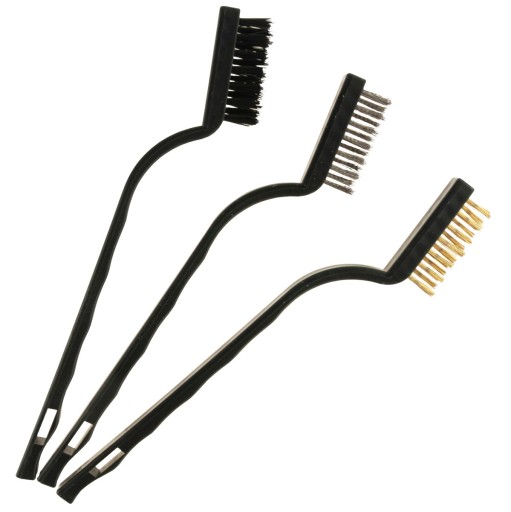 TECHNICKÉ DRÔTENÉ KEFY SADA 3 175 MM