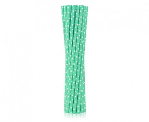 ZELENÉ PAPIEROVÉ SLAMKY S ČLÁNOKMI 12 KS 20 CM