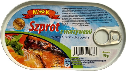 ŠTROK SO ZELENINOU V RAJKOVEJ Omáčke 170 G MK