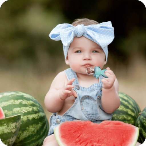 Hryzátko na cumlík Neno Frutta na podávanie ovocnej stravy BPA FREE