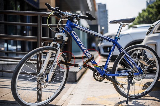 ZÁMKA NA BICYKEL PRE REŤAZ ZÁMKU MOTORA BICYKLA