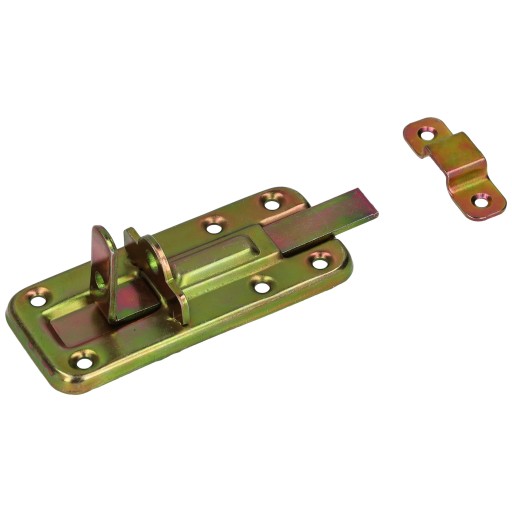 Závora garážovej brány 120 mm, plochá, zakrivená