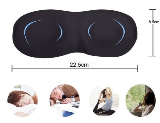 3D PÁSKY NA VIEČKA MASKA NA SPÁNOK SLEEP 93