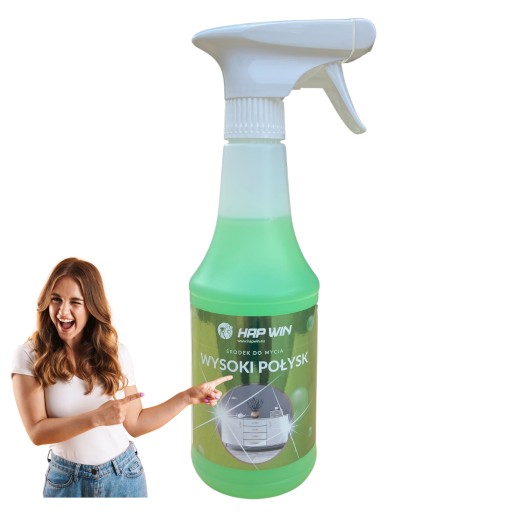 TEKUTINY NA UMÝVANIE NÁBYTKU VYSOKÝ LESK NÁBYTOK HAP WIN 500ml HapWin