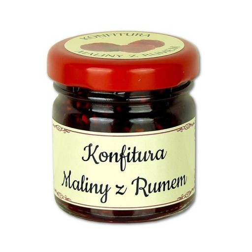 MALOVÝ DŽEM S RUMEM 40g