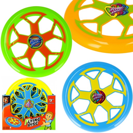 FRISBEE vrhací DISK LETIACI TANIER 23 CM FARBY