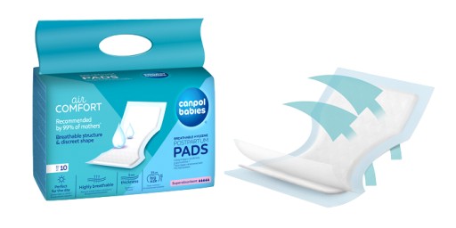 PRIEDUŠNÉ, SUPER ABSORPČNÉ, HYGIENICKÉ PÁRODOVÉ VLOŽKY NA DEŇ 10 KS.