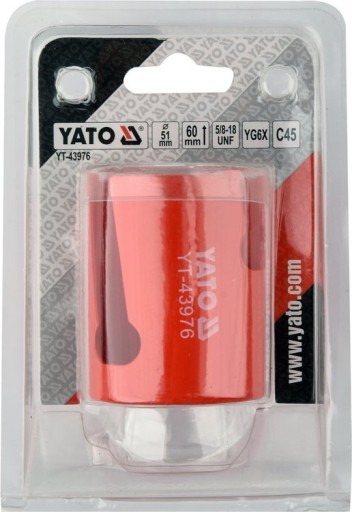 OTVOROVÁ PÍLA 51 mm UNIVERZÁLNA TCT 5/8'' YATO