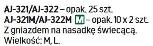 Signalizátor s objímkou pre strednú M päticu
