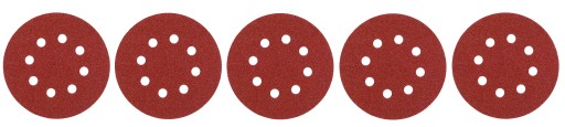 BRÚSNY PAPIER 125mm KOTOUČ P100 BRÚSKA 5 ks