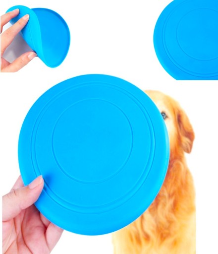 Frisbee hračka pre psov s lietajúcim tanierom aport 18cm
