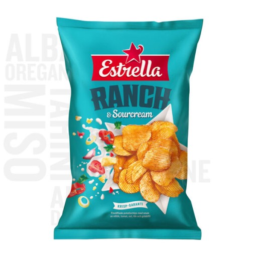Chips Estrella Ranch&Sour 175g
