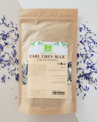 Prírodná EARL GREY MODRÁ S KORUNOU Sypaná 100g