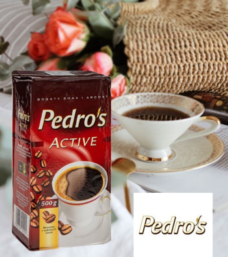 PEDRO'S ACTIVE mletá káva 500 g
