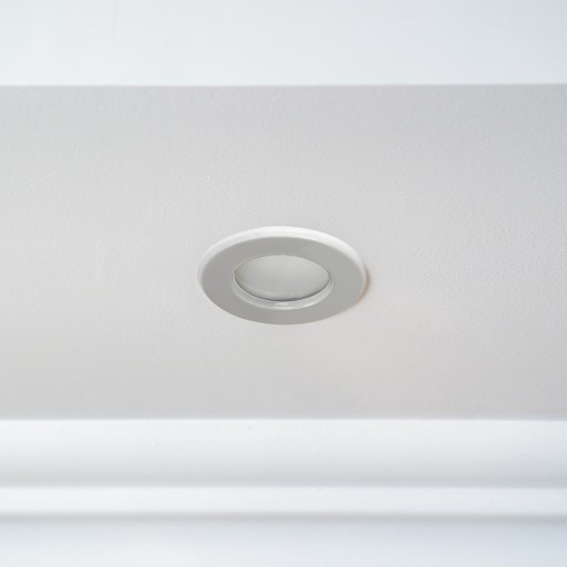 Hermetické halogénové očko pre Soffit White IP44