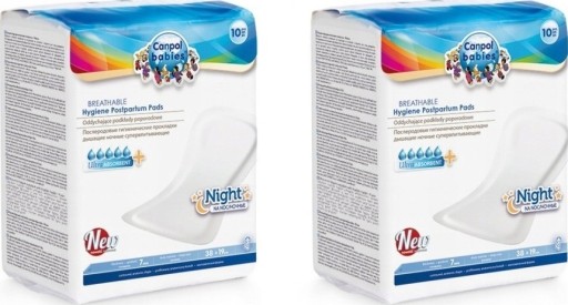 CANPOL VLOŽKY NA NOC PO PODRODE 78/001 2x10 2BAL