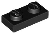 5 x LEGO 3023 tanier 1 x 2