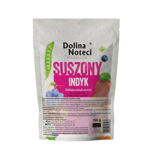 SUCHÉ KRMIVO PRE PSY alergikov všetkých plemien s morkou DOLINA NOTECI 150g