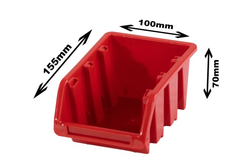 10X KRÉZAČ skladových kontajnerov KTR16 155x100x70