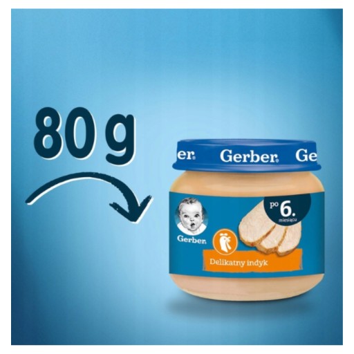 Gerber Dinner Jemná morka pre dojčatá po 6 mesiacoch 80 g