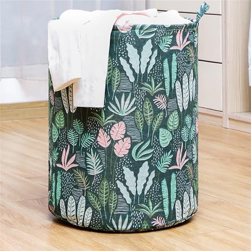 KONTAJNER NA PRÁDLO KOŠÍK HRAČKY KAPACITA TAŠKA SKLADAČNÁ VEĽKÁ XL 60l 40x50cm