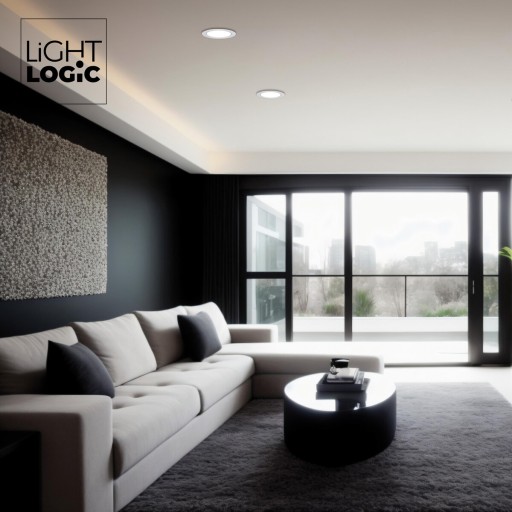 LED downlight panel, zápustné svietidlo LL AZOV 9W NW