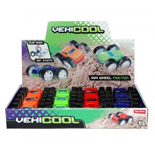 ODVOJSMERNÉ TERÉNNE AUTO OTOČNÉ PLASTOVÉ 10cm POHON 4x4 VÝKONNÝ 3+