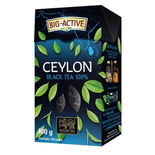 Big-Active čierny čaj 100% sypaný 100g