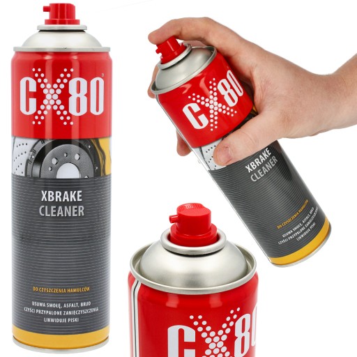 Sprej ČISTIACA KVAPALINA BRZD 600 ml Cleaner Odstraňovač dechtových nečistôt