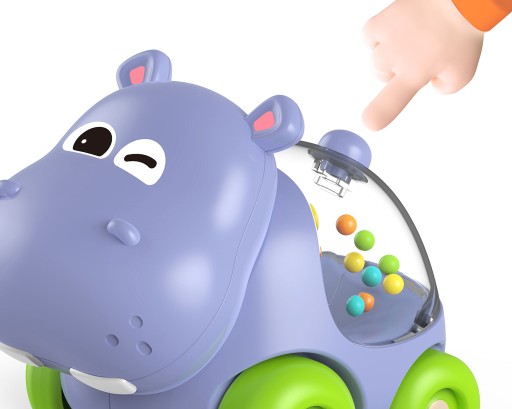 HIPPOPOTA AUTIČKOVÉ GUĽIČKY WOOPIE BABY VOZIDLO