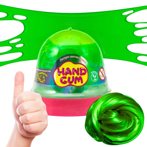 Gum na ruky Slime Metallic Glutek Antistresová senzorická hmota 120G