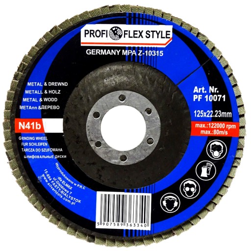 BRÚSNY KOTOÚČ P100x125mm KLAPOVÝ KOTOUČ NA BRÚSNU KLAPKU