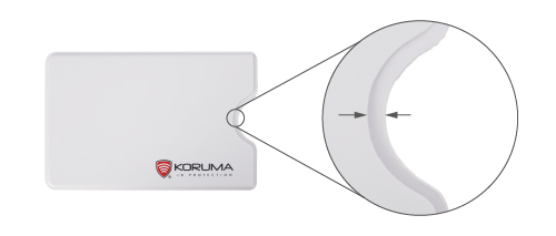 Ochrana puzdra na kreditnú kartu Koruma RFID