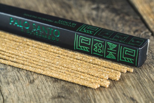 Palo Santo tyčinka vonná tyčinka - rozmarín 10 ks