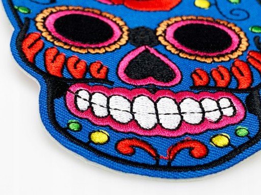 Nažehľovacia súprava Spanish Skull THERMO náplasť