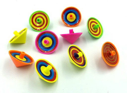 Mini rotačky Cyga Fryga rotačky pre Piñatas Piñata náplň PAK 10 ks