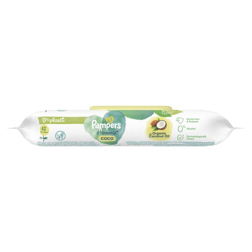 Pampers Harmonie Coco vlhčené obrúsky 1 x 42 ks.
