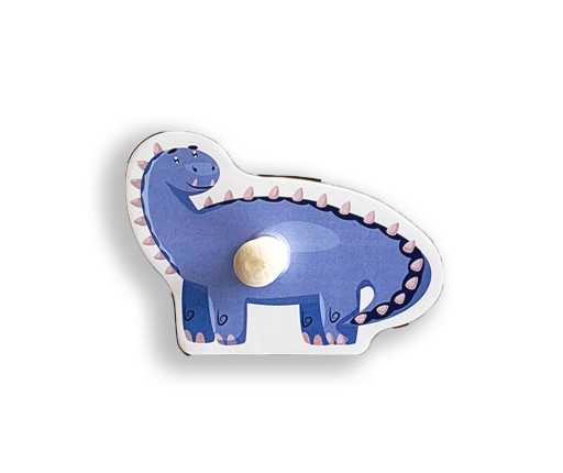 SMILY PLAY Montessori drevené puzzle dinosaury