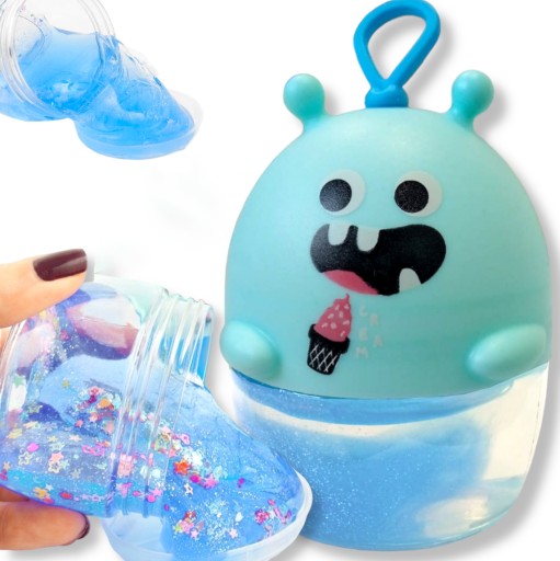 SENSORY SLIME PLASTIC PRE DETI ELASTICKÁ HORIČKA NA NAPÁJANIE