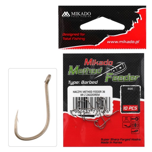 Háčiky METHOD FEEDER s MIKADO protihrotom, veľkosť 12