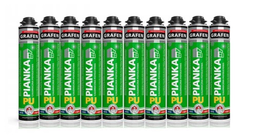 GRAFEN Pistol Assembly Foam Celoročná pena od -10'C