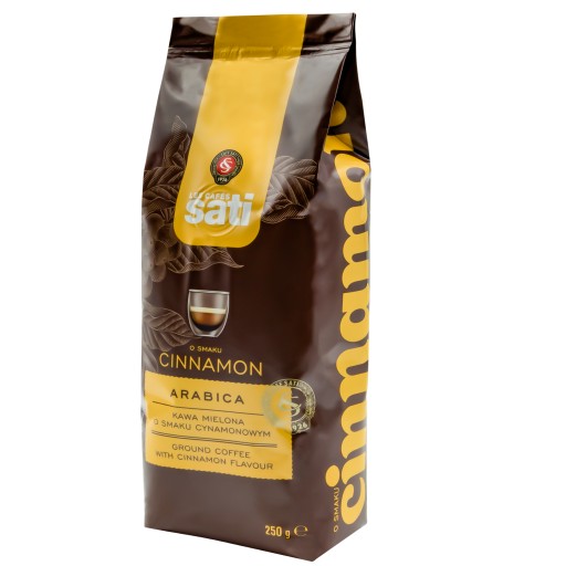 Cafe Sati Cinnamon 250g (Cinnamon) mletá káva