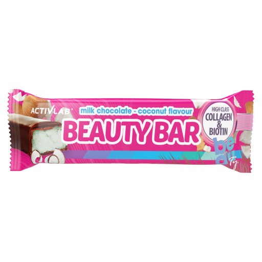 Activlab Beauty Bar 50g mliečna čokoláda kokos