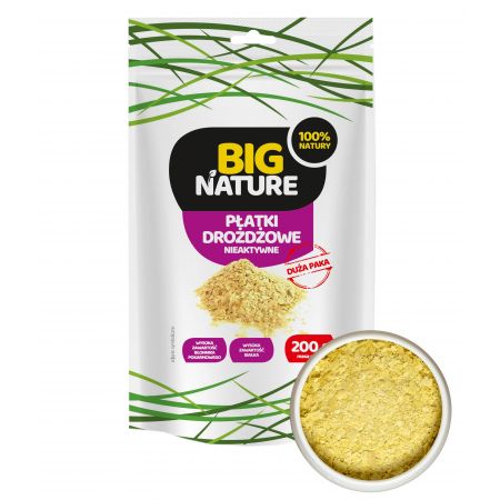 Neaktívne droždie vločky 200 g Big Nature