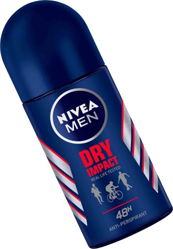 NIVEA PÁNSKY DEODORANT ROLL-ON 50 ml DRY IMPACT