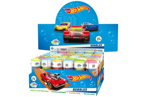 DISNEY HOT WHEELS MYDLOVÉ BUBLINY 60 ml + LABYRINTOVÁ HRA