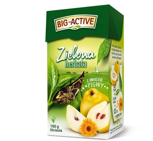 Zelený čaj LIST VEĽKÝ AKTÍVNY DULINOVÝ OVOC 100g