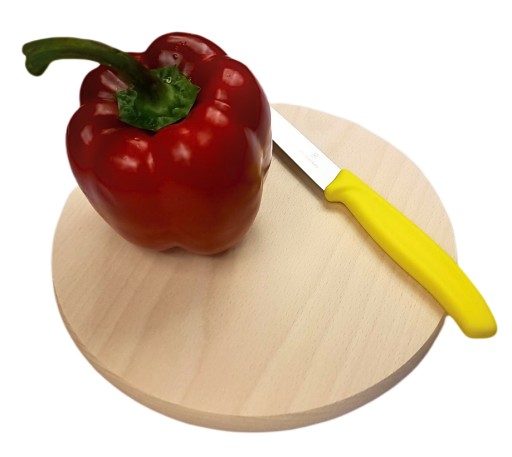 DREVENÁ DOSKA NA KRAJENIE OKRUHÁ 20 CM