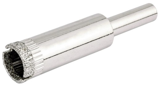 DIAMANTOVÁ OTVOROVÁ PÍLA NA OBKLADOVÉ OBKLADY Z BRAVNÉHO SKLA KORUNOVÝ VRTÁK 12MM