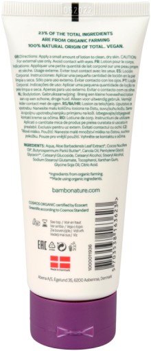 Bambo Nature detský telový balzam (100 ml)